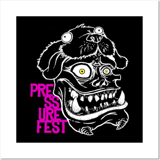 PressureFest Pink Posters and Art